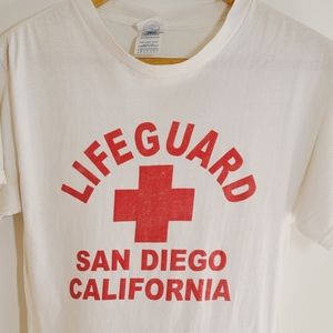Vintage San Diego Lifeguard Tee
